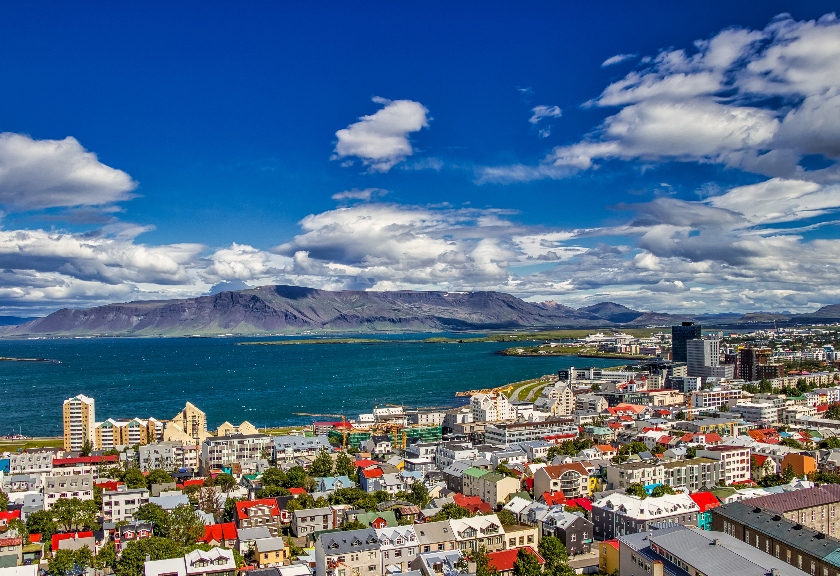 Reykjavik ibu kota Islandia