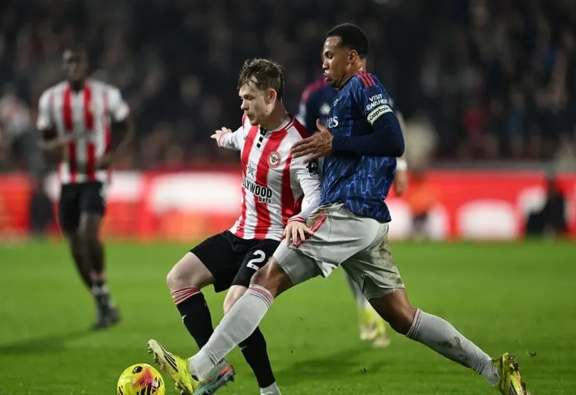 Arsenal ditahan imbang Brenford