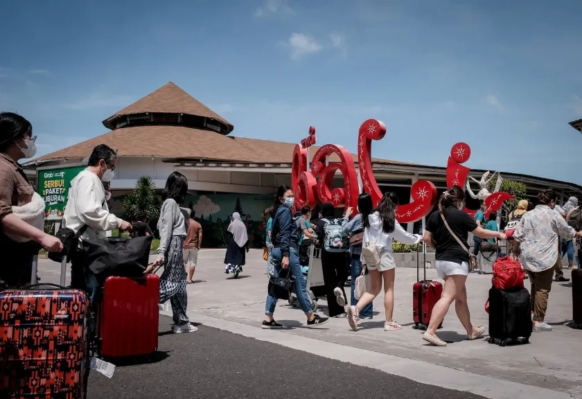 Kunjungan wisatawan ke Bali