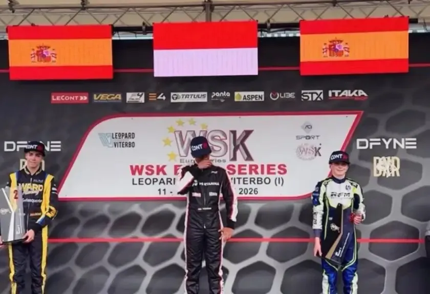 Pembalap gokar Indonesia, Qarrar Firhand.