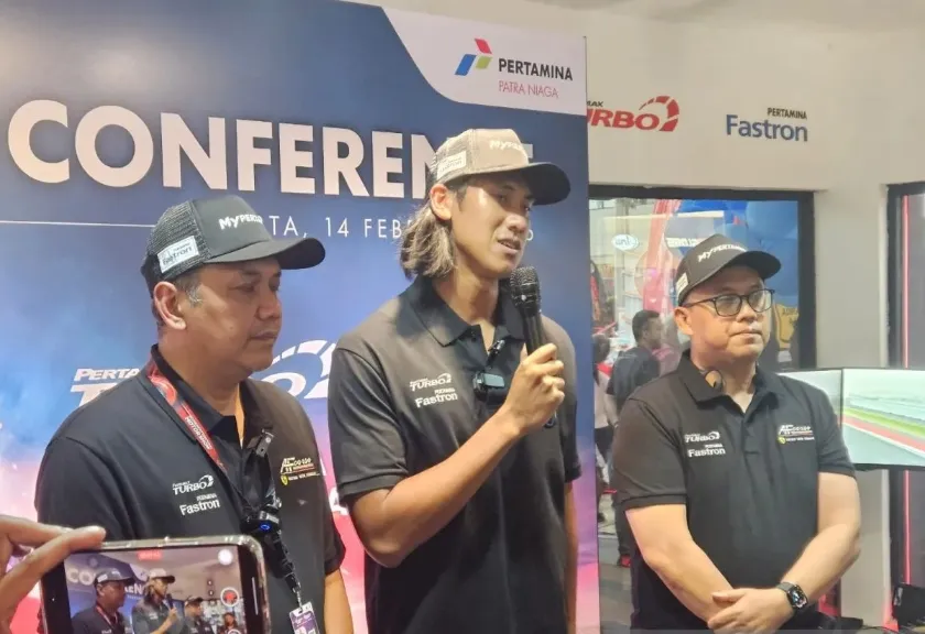 Pembalap nasional Sean Gelael