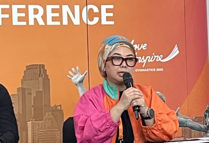 Ketua Umum Federasi Gimnastik Indonesia (FGI) Ita Yuliati