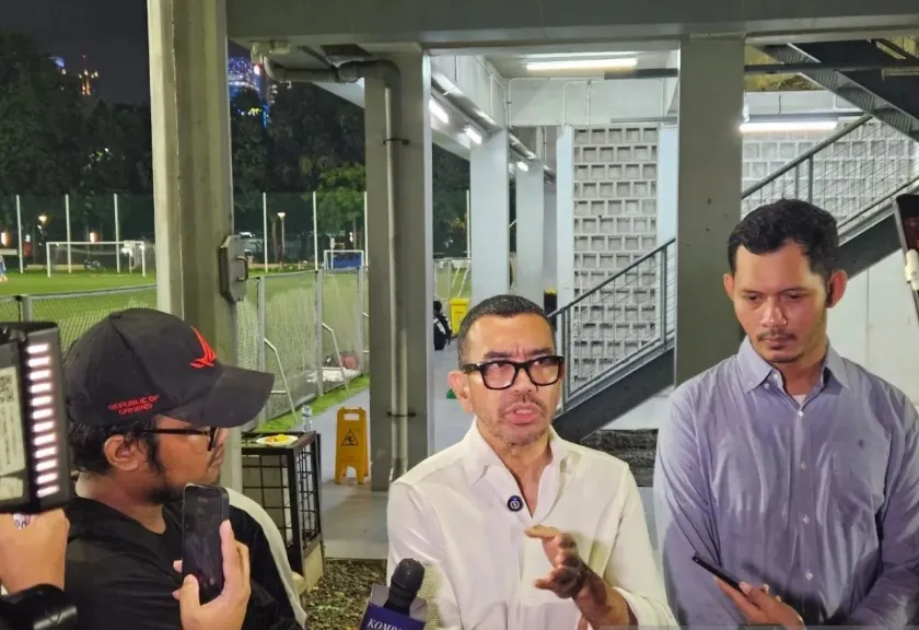Anggota Komite Eksekutif PSSI Arya Sinulingga. 