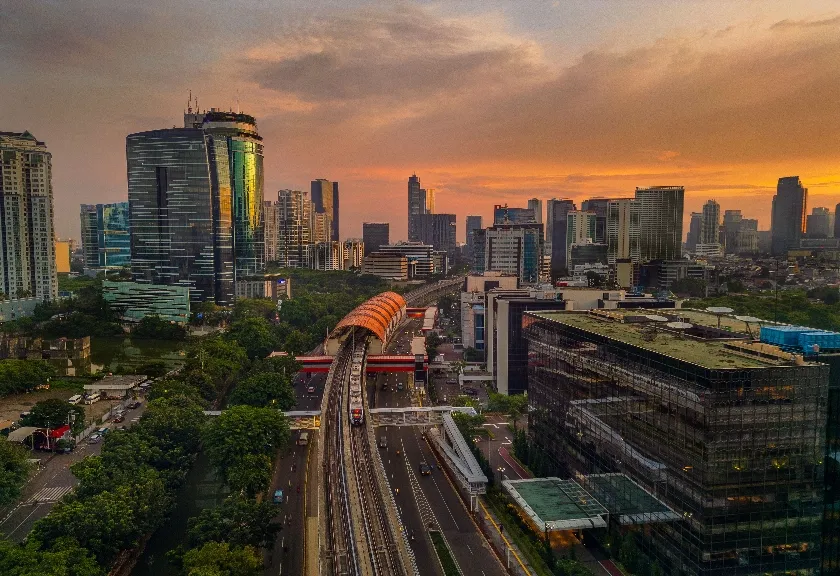 Ilustrasi - Suasana Kota Jakarta