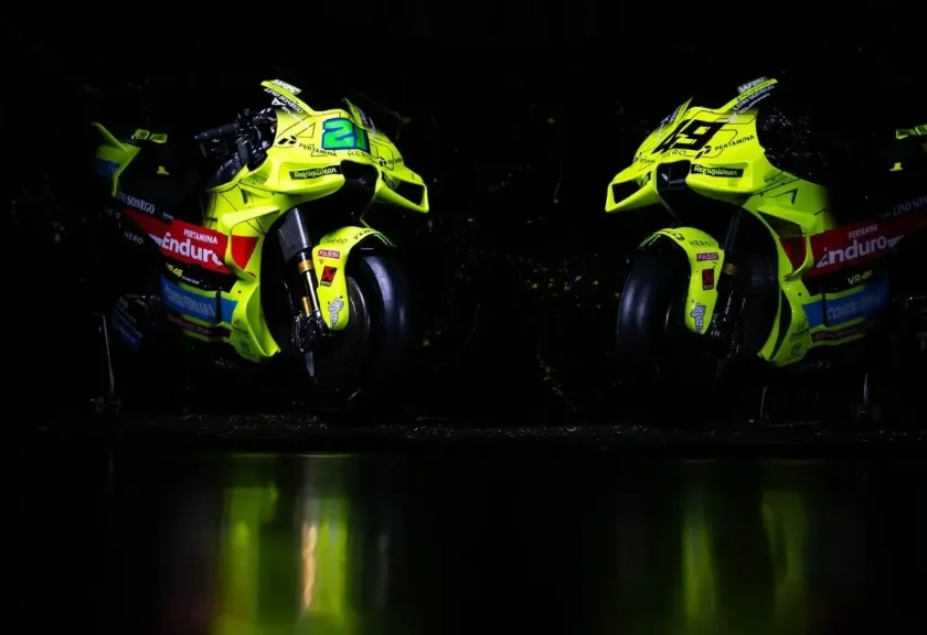 Livery anyar tim Pertamina Enduro VR46 Racing Team