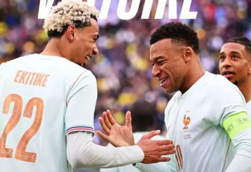 Penyerang Timnas Prancis Kylian Mbappe 
