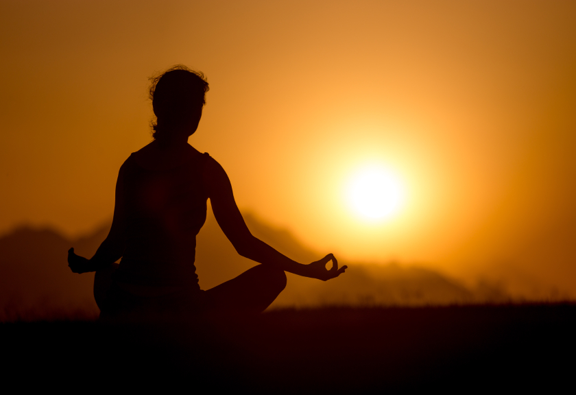 Ilustrasi meditasi