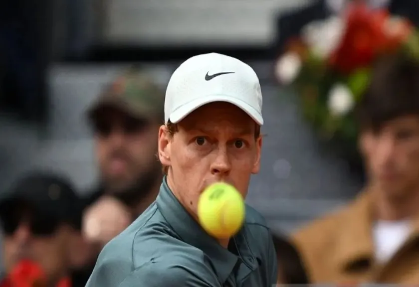 Pemain tenis Italia Jannik Sinner