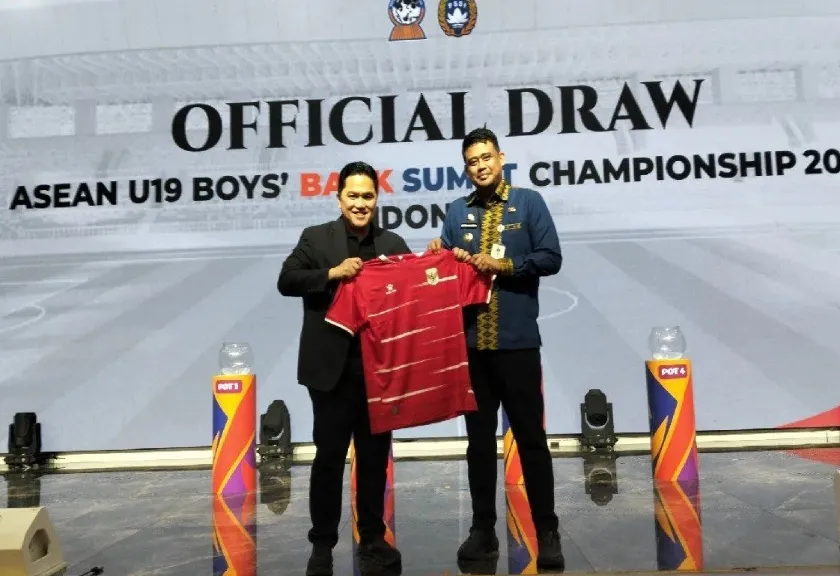 Ketua Umum Persatuan Sepak Bola Seluruh Indonesia (PSSI) Erick Thoir