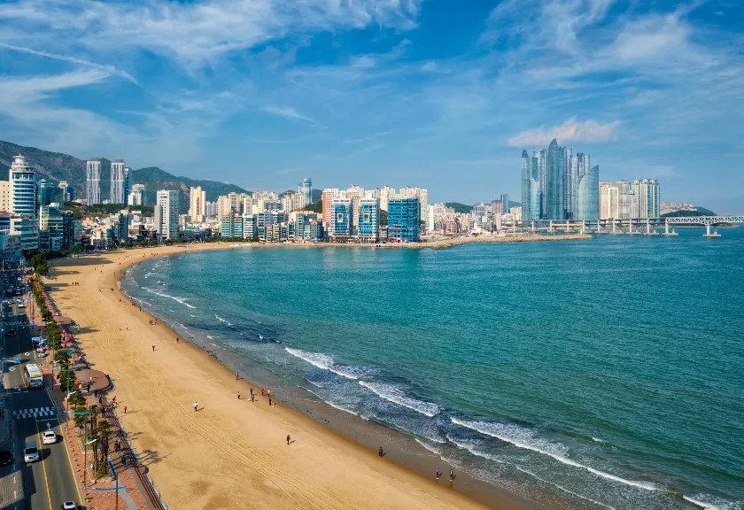 Gwangalli Beach, Busan, Korea Selatan