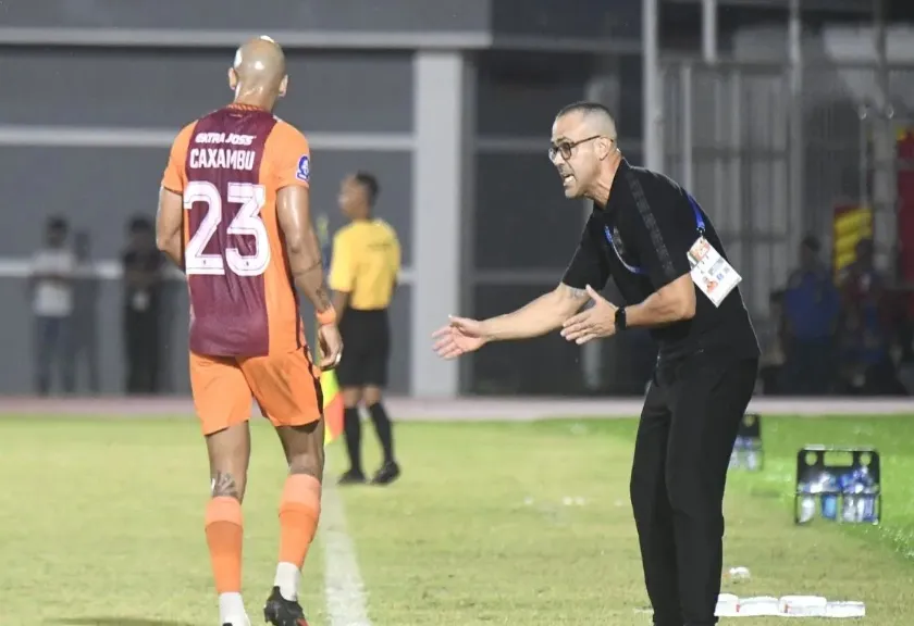 Pelatih Borneo FC Samarinda Fabio Araujo Lefundes