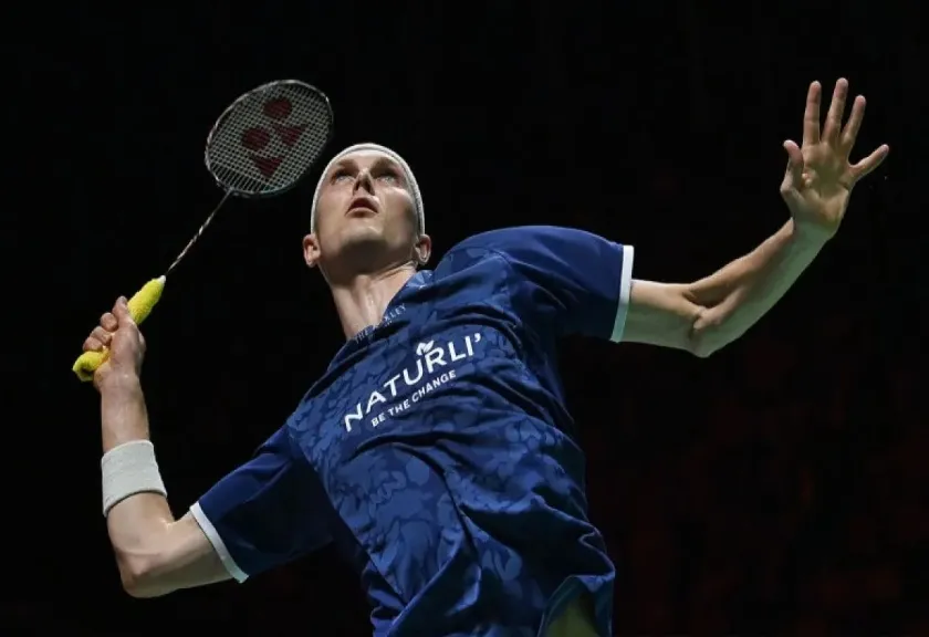 Pebulu tangkis tunggal putra Denmark Viktor Axelsen