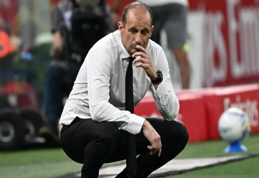 Pelatih AC Milan Massimiliano Allegri