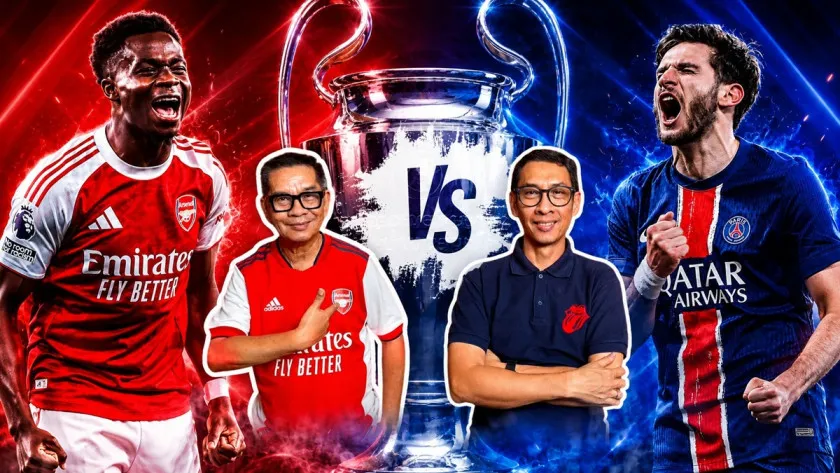 Tembok Arsenal Ditantang Keganasan PSG di Final Liga Champions