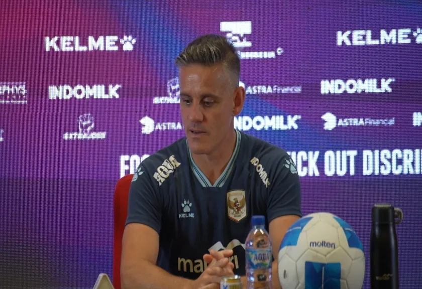 Pelatih timnas Indonesia John Herdman