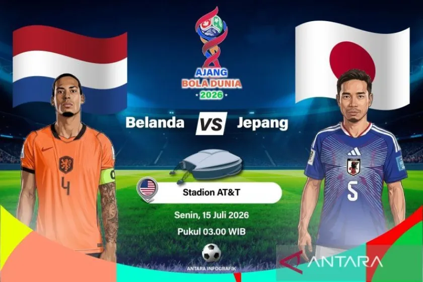 Belanda vs Jepang