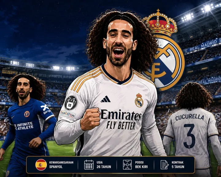 Real Madrid Sepakati Transfer Marc Cucurella