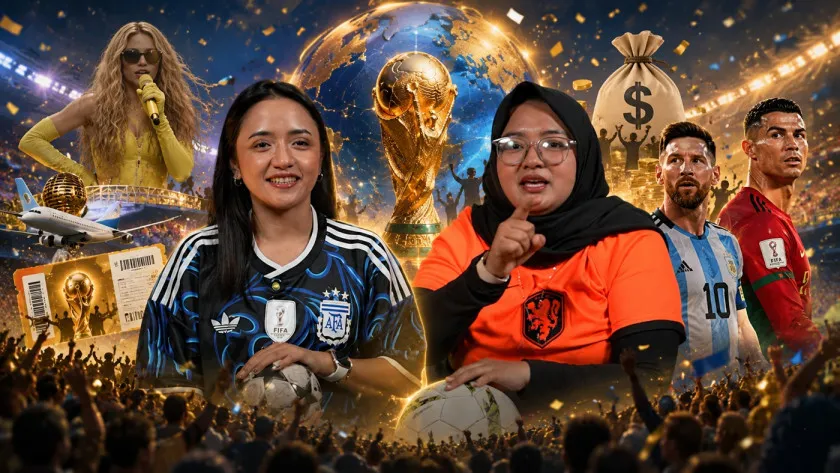 Shakira, Messi, dan Fenomena Tiket Piala Dunia 2026