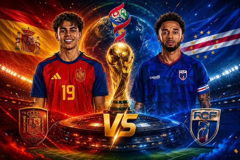 Ketangguhan Spanyol Ditantang Tanjung Verde di Laga Perdana Grup H