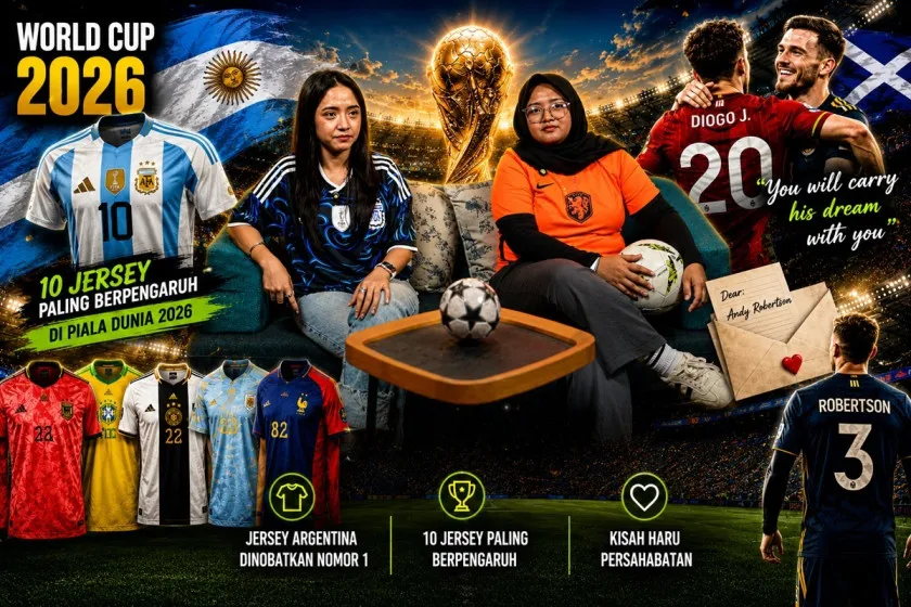 Piala Dunia 2026: Jersey Argentina Jadi Nomor 1
