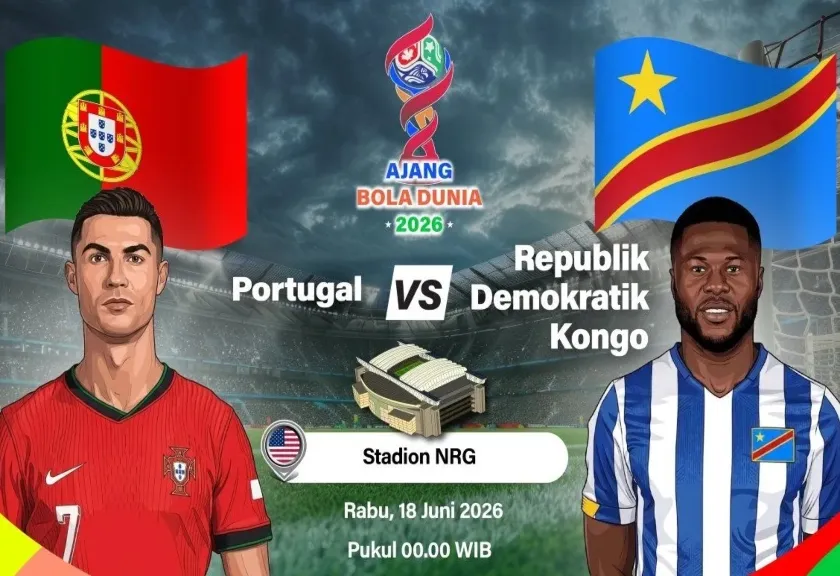 Pertandingan Portugal melawan Republik Demokratik Kongo