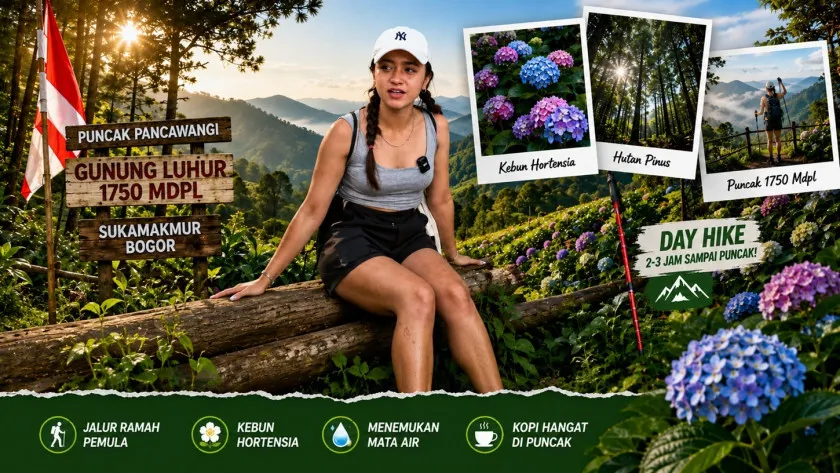 Mendaki Gunung Luhur Bogor