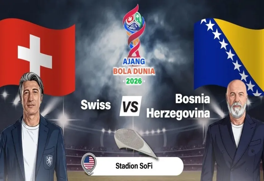 Swiss melawan Bosnia-Herzegovina