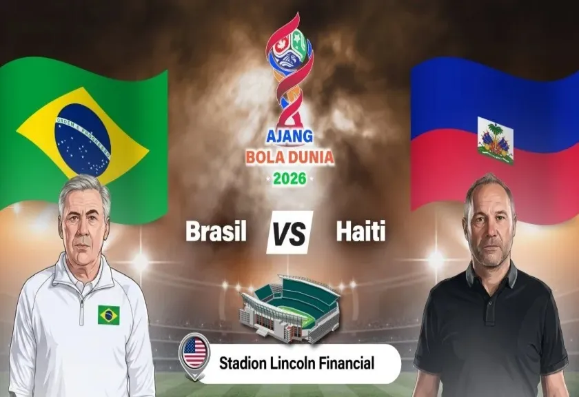 Brasil melawan Haiti