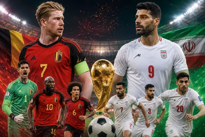 Era Baru Belgia Hadapi Tantangan Besar, Iran Kejar Rekor Bersejarah