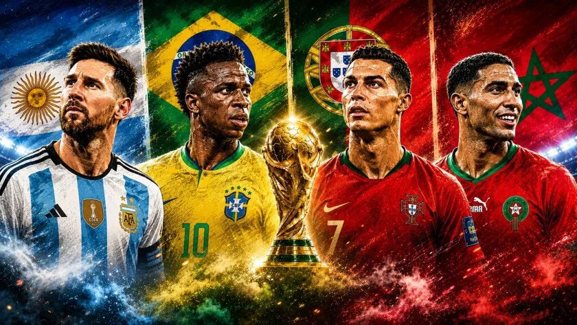Argentina, Brasil, Portugal, dan Maroko Lolos ke Babak 32 Besar