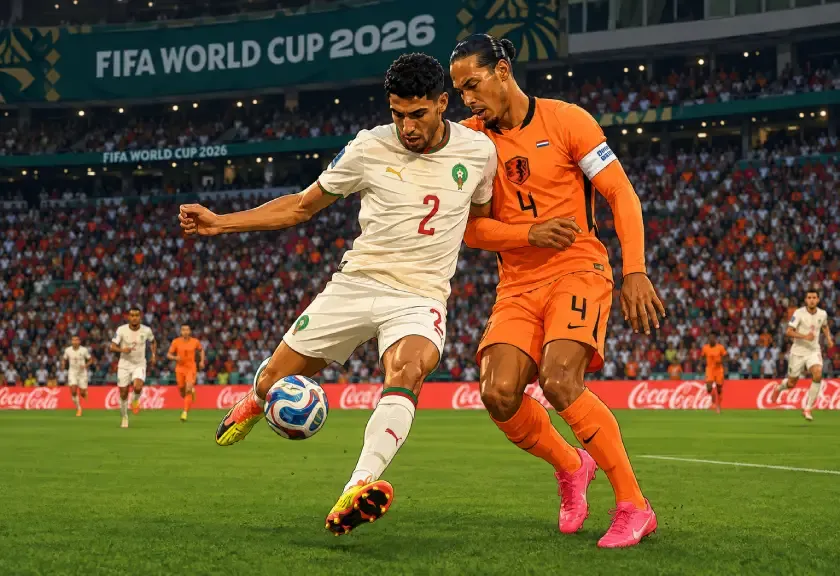 Belanda vs Maroko