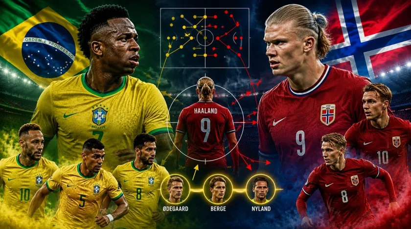 Brasil vs Norwegia
