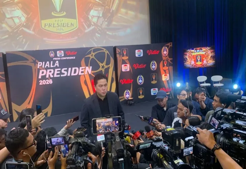 Ketua Umum PSSI Erick Thohir 