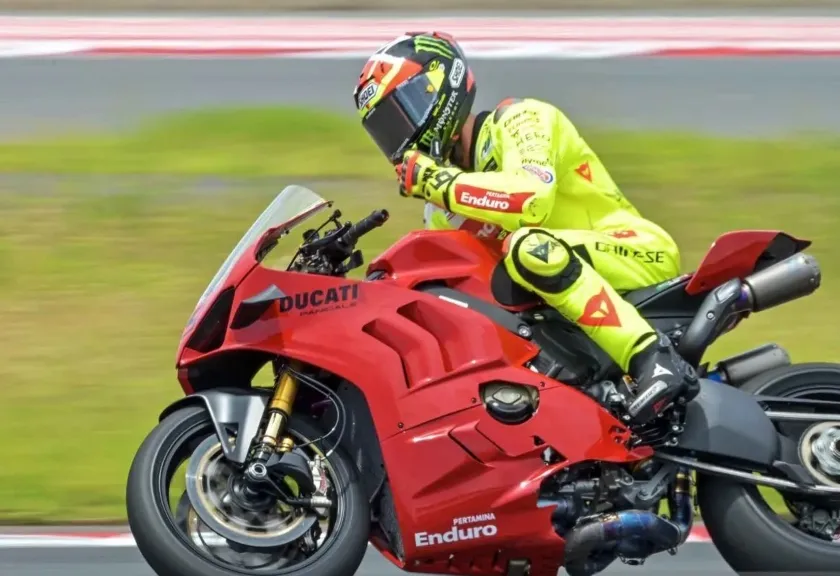 Arsip foto - Pembalap MotoGP Fabio Di Giannantonio