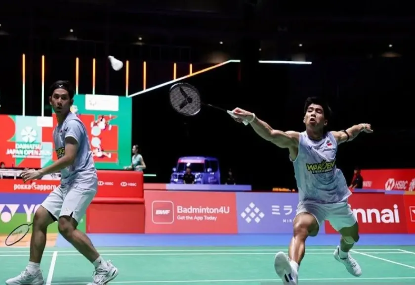 Ganda putra Indonesia Sabar Karyaman Gutama/Moh Reza Pahlevi Isfahani