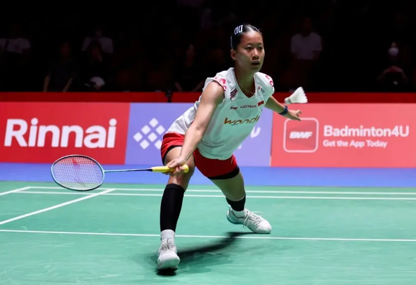 Tunggal putri Indonesia Putri Kusuma Wardani 