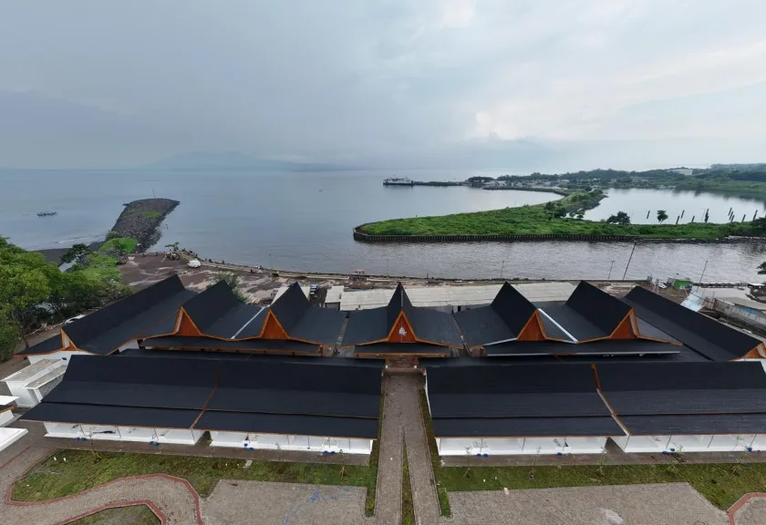 Kampung Nelayan Merah Putih di Banyuwangi