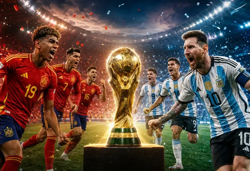 Spanyol vs Argentina