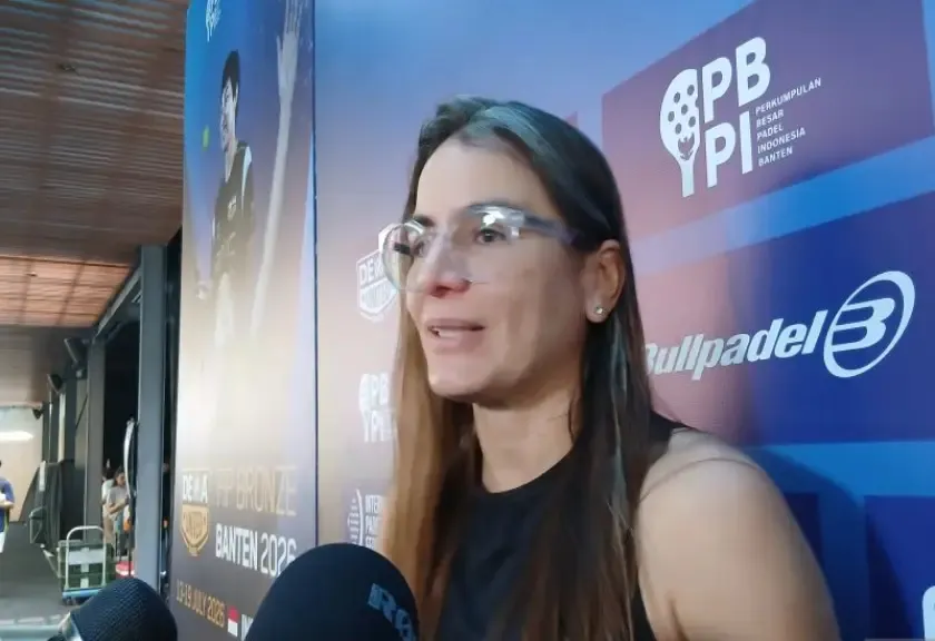 Atlet padel Jessica Lucinda Palma Cruz asal Venezuela