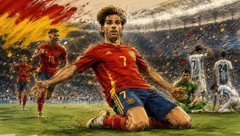 Ferran Torres Pecahkan Kebuntuan, La Roja Rebut Bintang Kedua