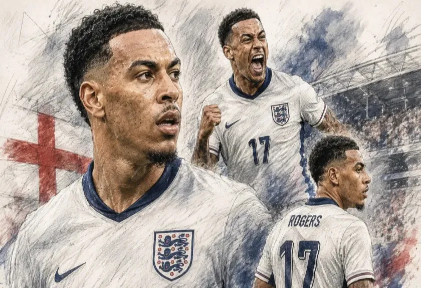 Pesepak bola Timnas Inggris Morgan Rogers