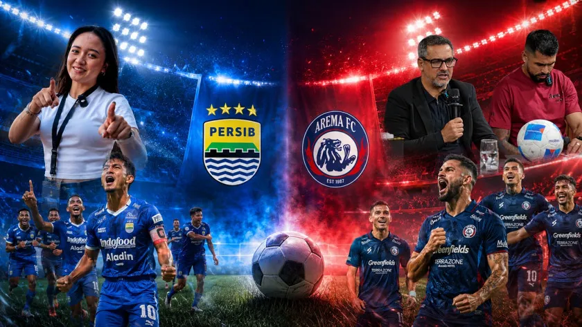 Persib vs Arema Hadirkan Big Match Pembuka Piala Presiden 