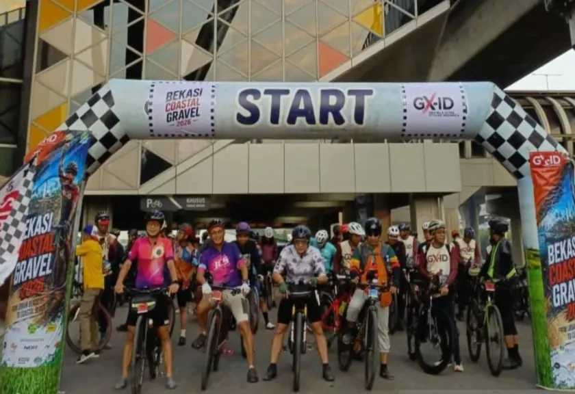 Balap sepeda Bekasi Coastal Gravel 2026 