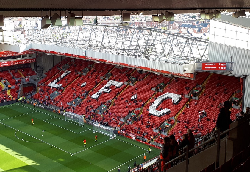 Stadion Anfield markas Liverpool