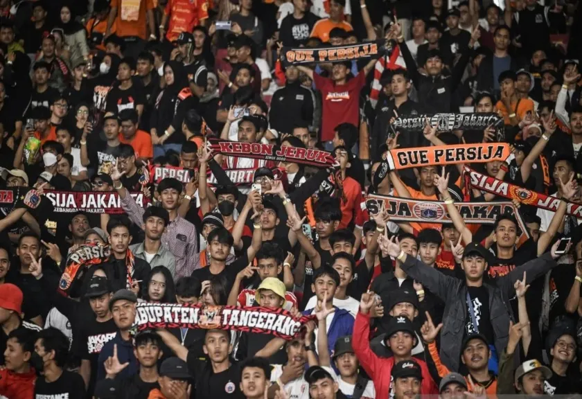Suporter Persija Jakarta 