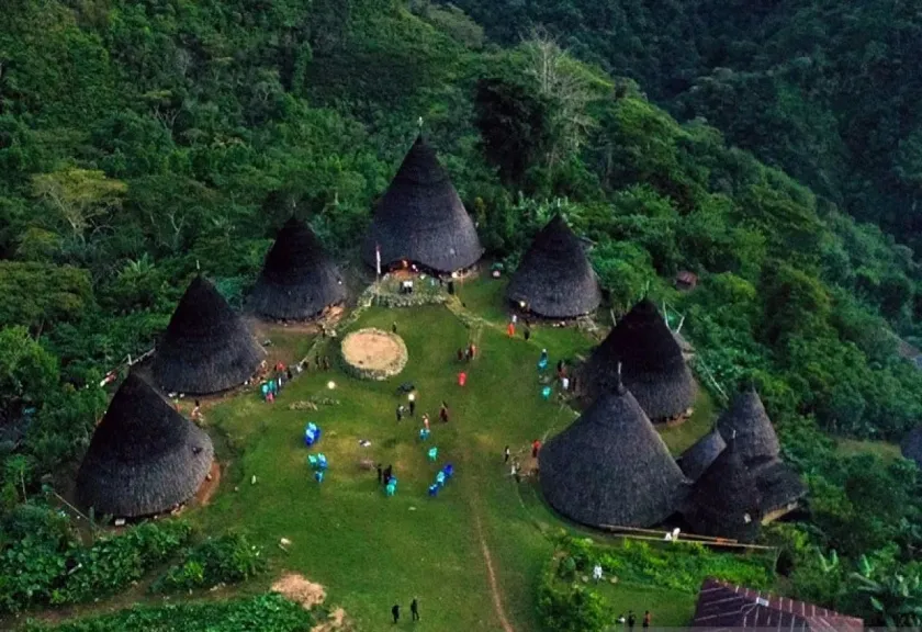 Desa Wae Rebo, Manggarai, Nusa Tenggara Timur
