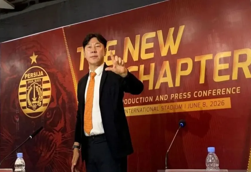 Pelatih baru Persija Shin Tae-yong. 