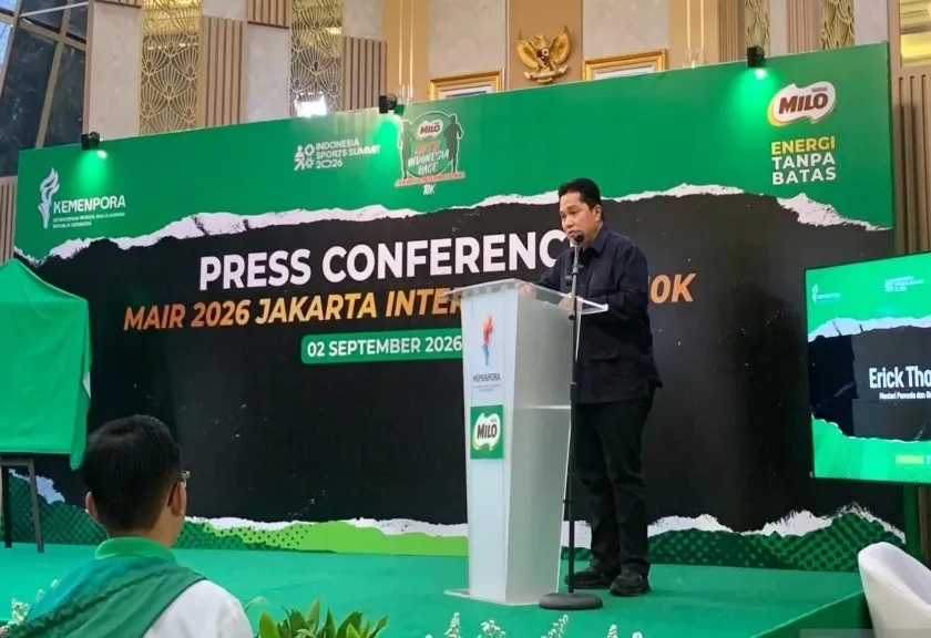 Menteri Pemuda dan Olahraga Erick Thohir