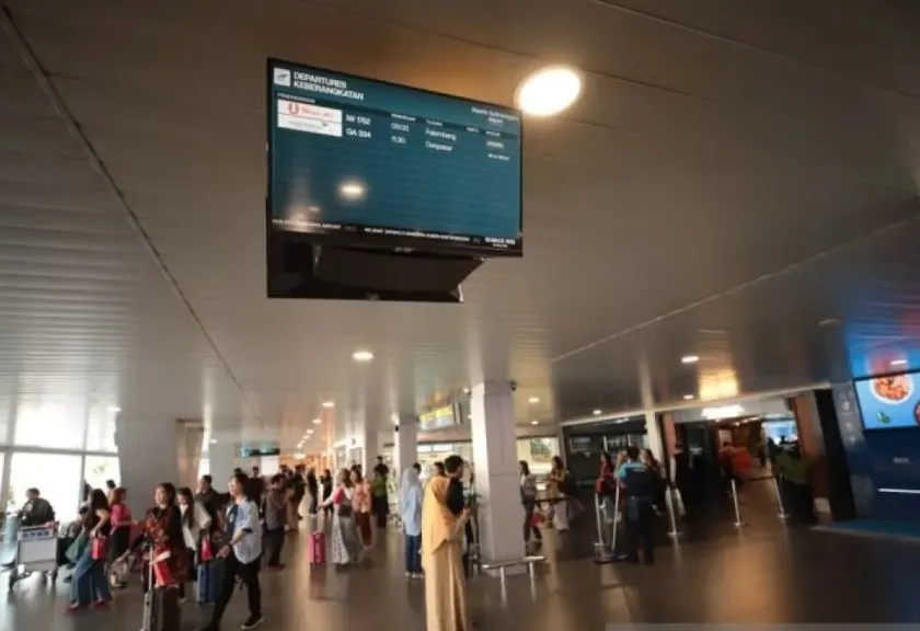 Suasana Bandara Internasional Husein Sastranegara