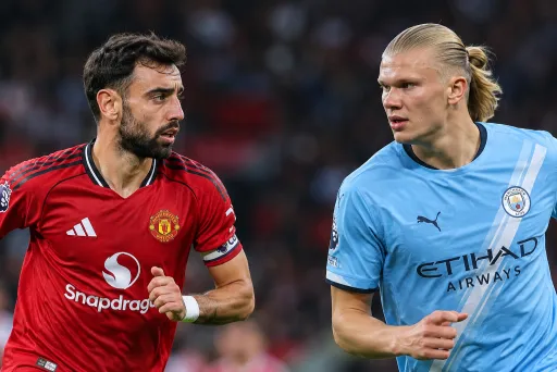 Bruno Fernandes vs Erling Haaland